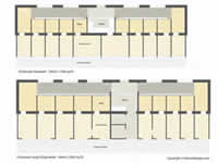 Compare the 10 kennels sizes side by side